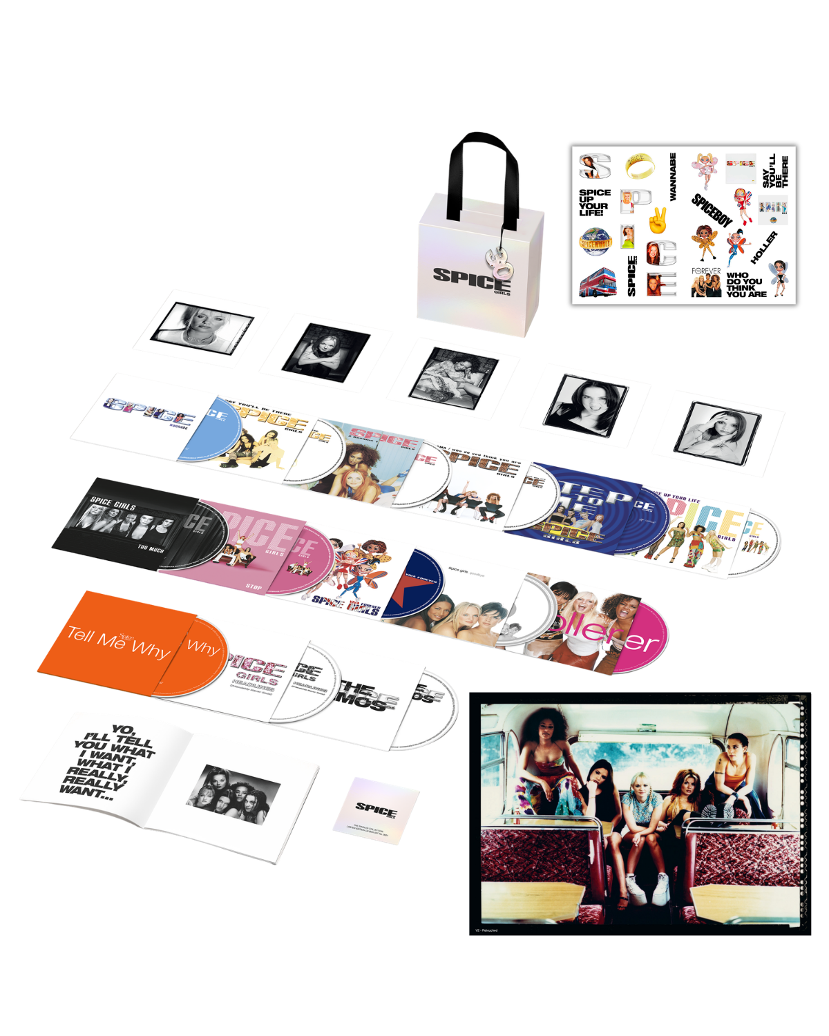 marie‘s girl cd 14 x CD Box Set + Poster - Spice Girls