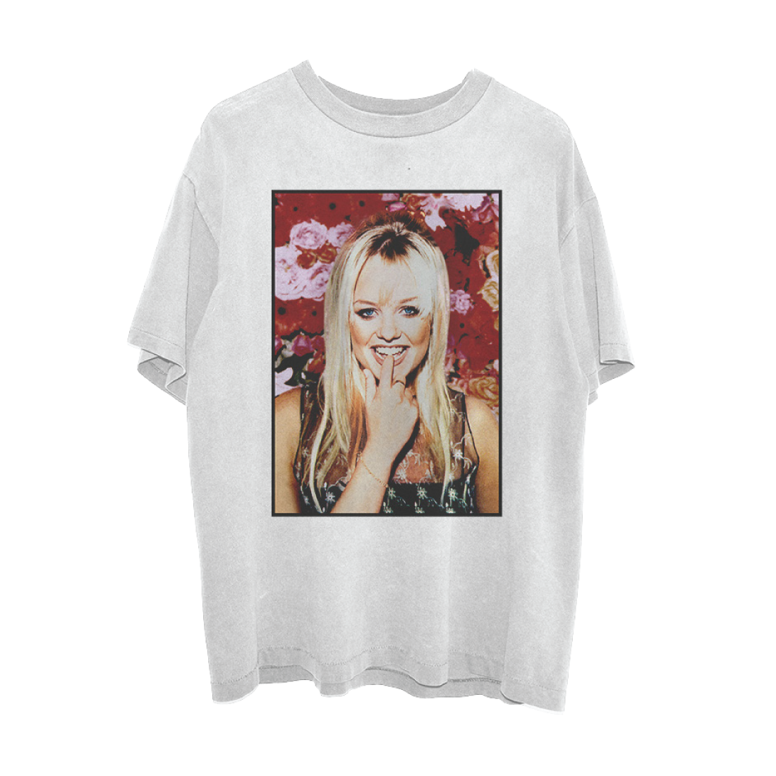 Spice Girls - Emma Floral Photo T-shirt