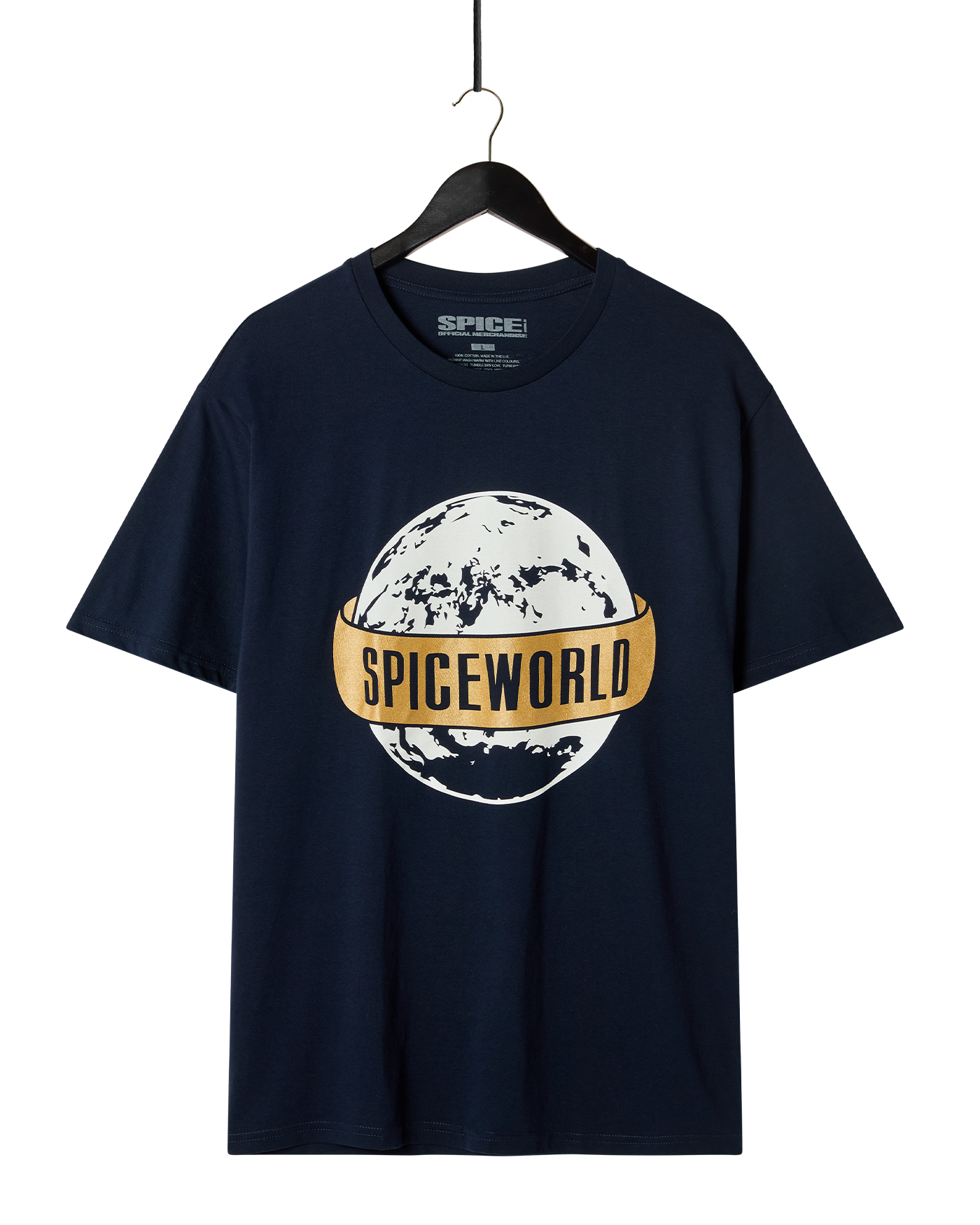 Spice Girls - SPICEWORLD Navy T-Shirt
