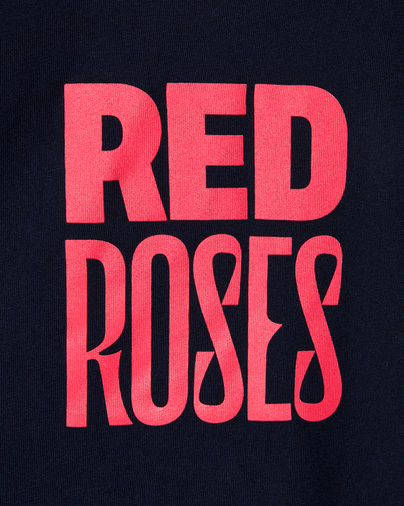 Spice Girls - Red Roses x Spice Girls Fitted Navy T-Shirt  - Womens