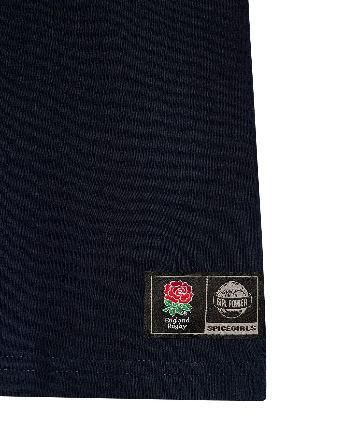 Spice Girls - Red Roses x Spice Girls Standard Fit Navy T-Shirt