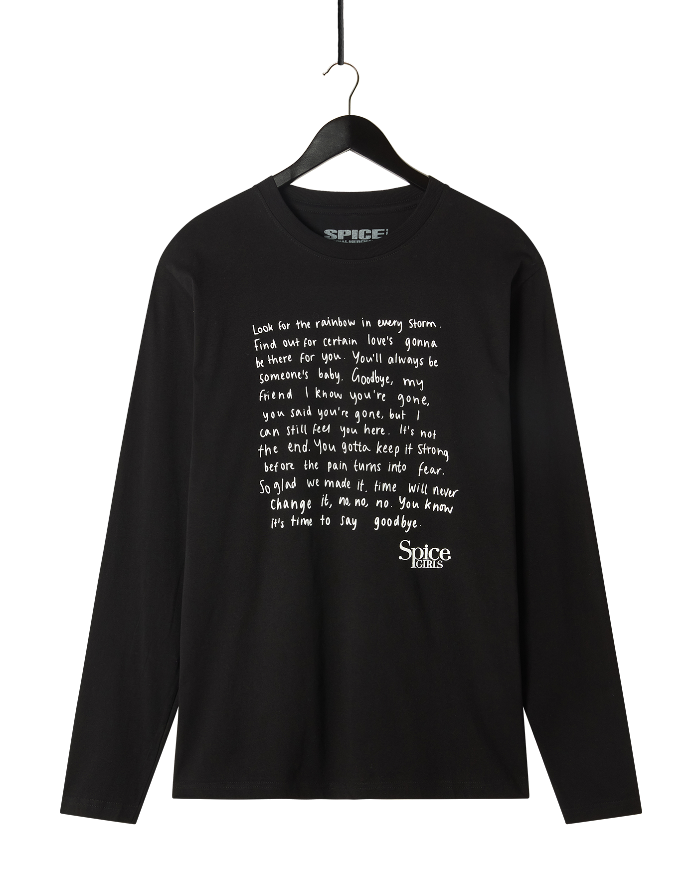 Spice Girls - Spice Girls Goodbye Lyric Longsleeve T-Shirt