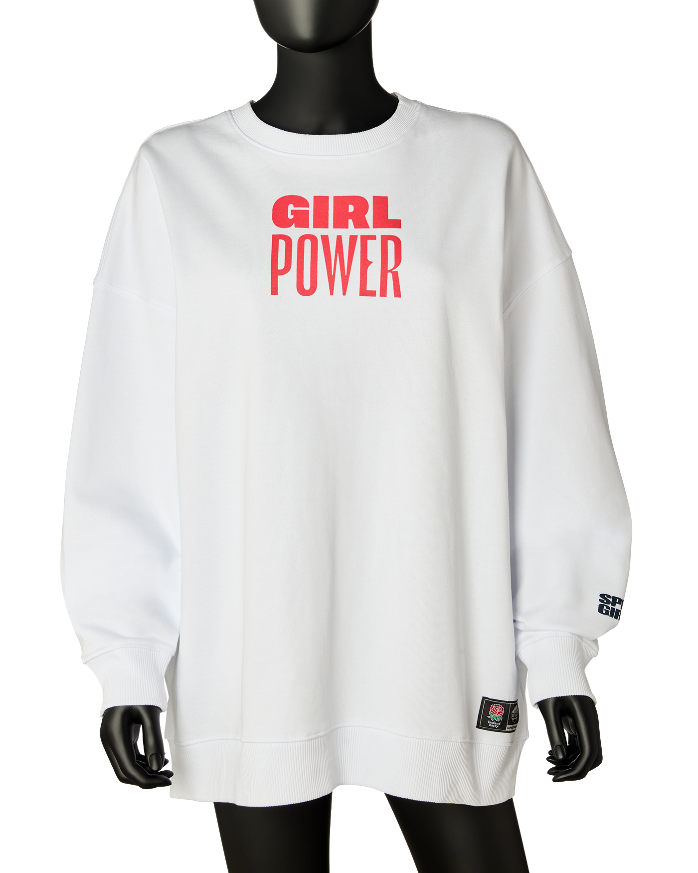 Spice Girls - Red Roses x Spice Girls Crew White Sweatshirt
