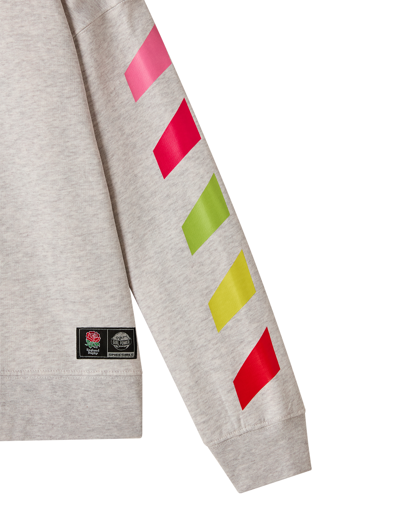 Spice Girls - Red Roses x Spice Girls Heavyweight Grey Hoodie