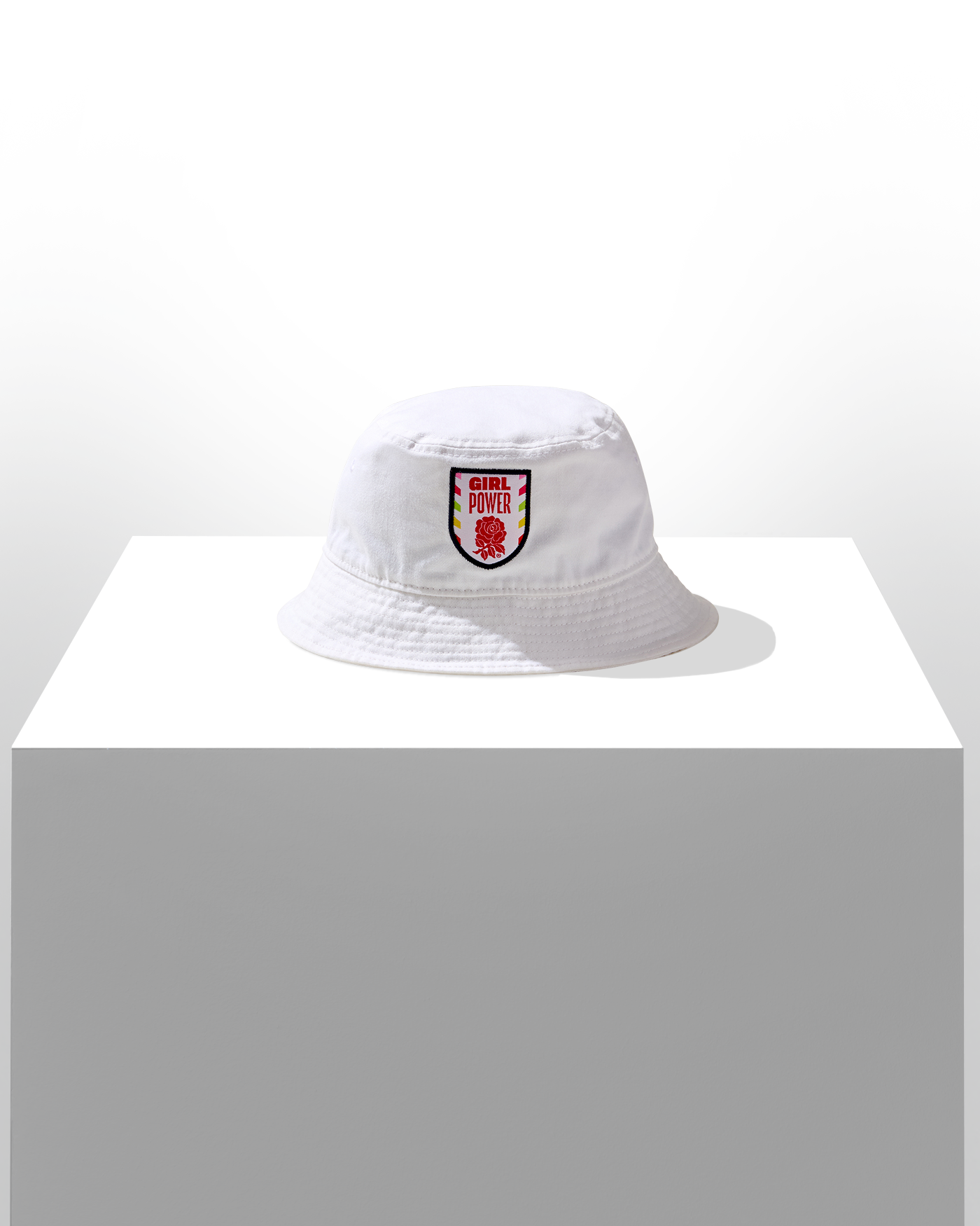 Spice Girls - Red Roses x Spice Girls White Bucket Hat