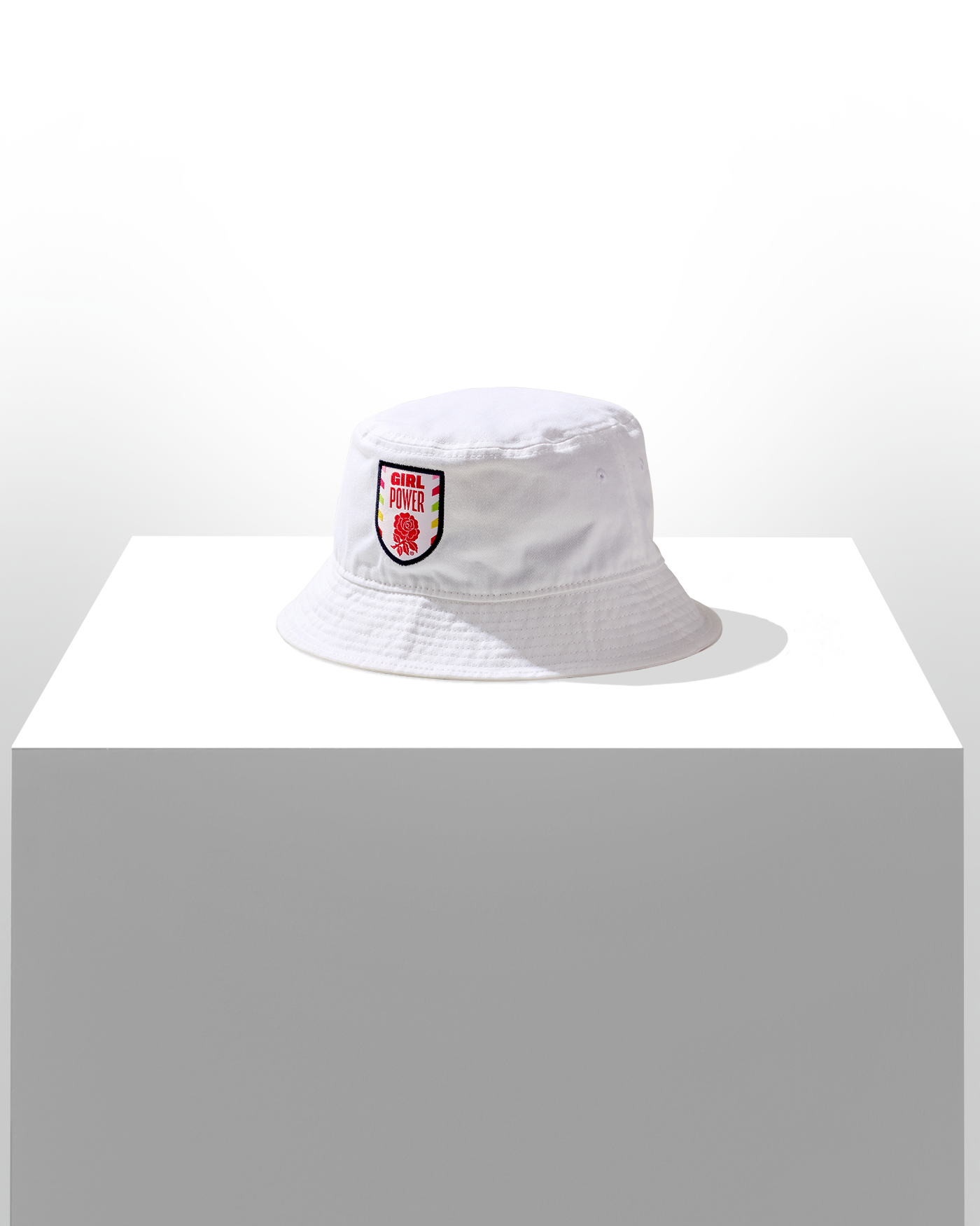 Spice Girls - Red Roses x Spice Girls White Bucket Hat