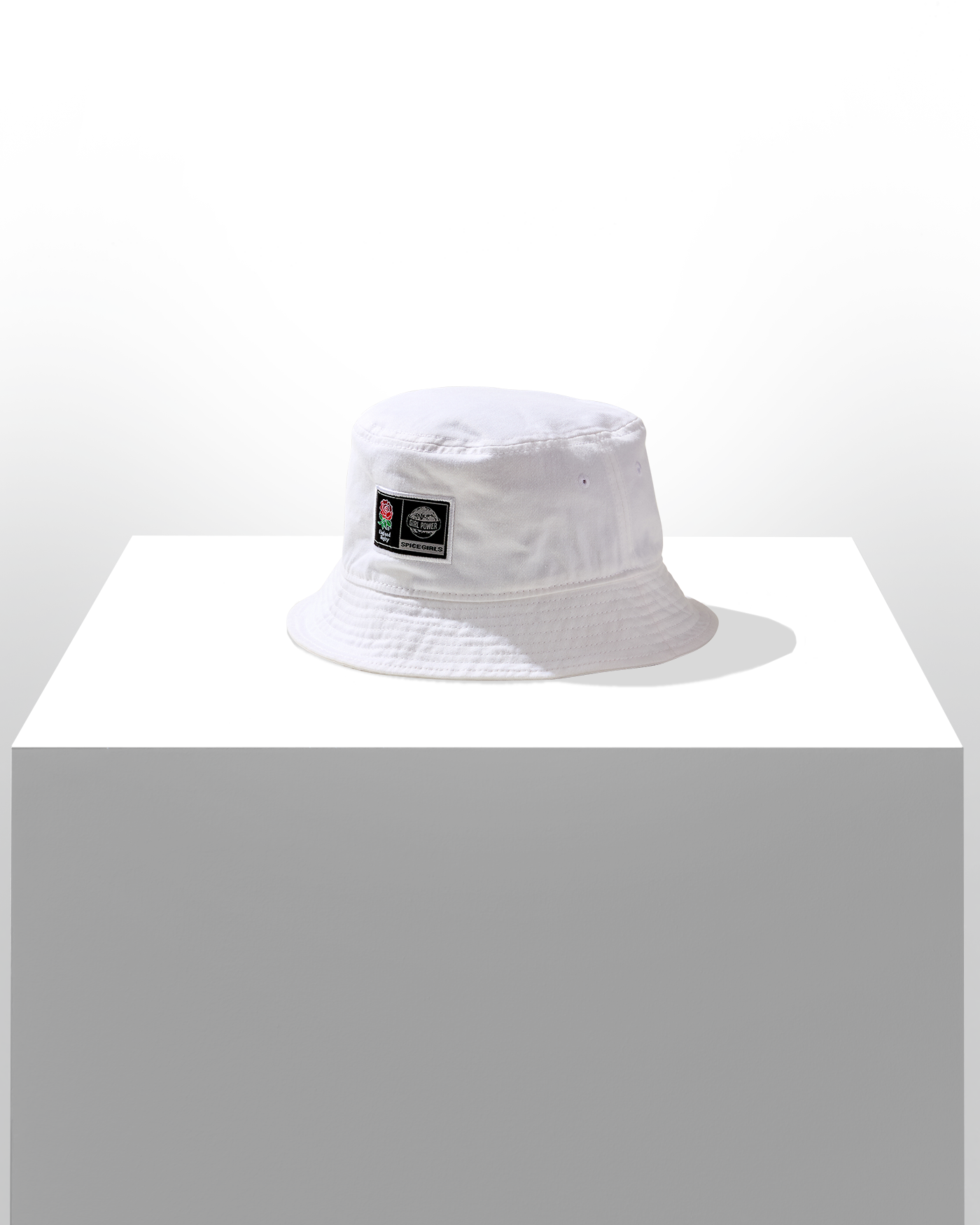 Spice Girls - Red Roses x Spice Girls White Bucket Hat