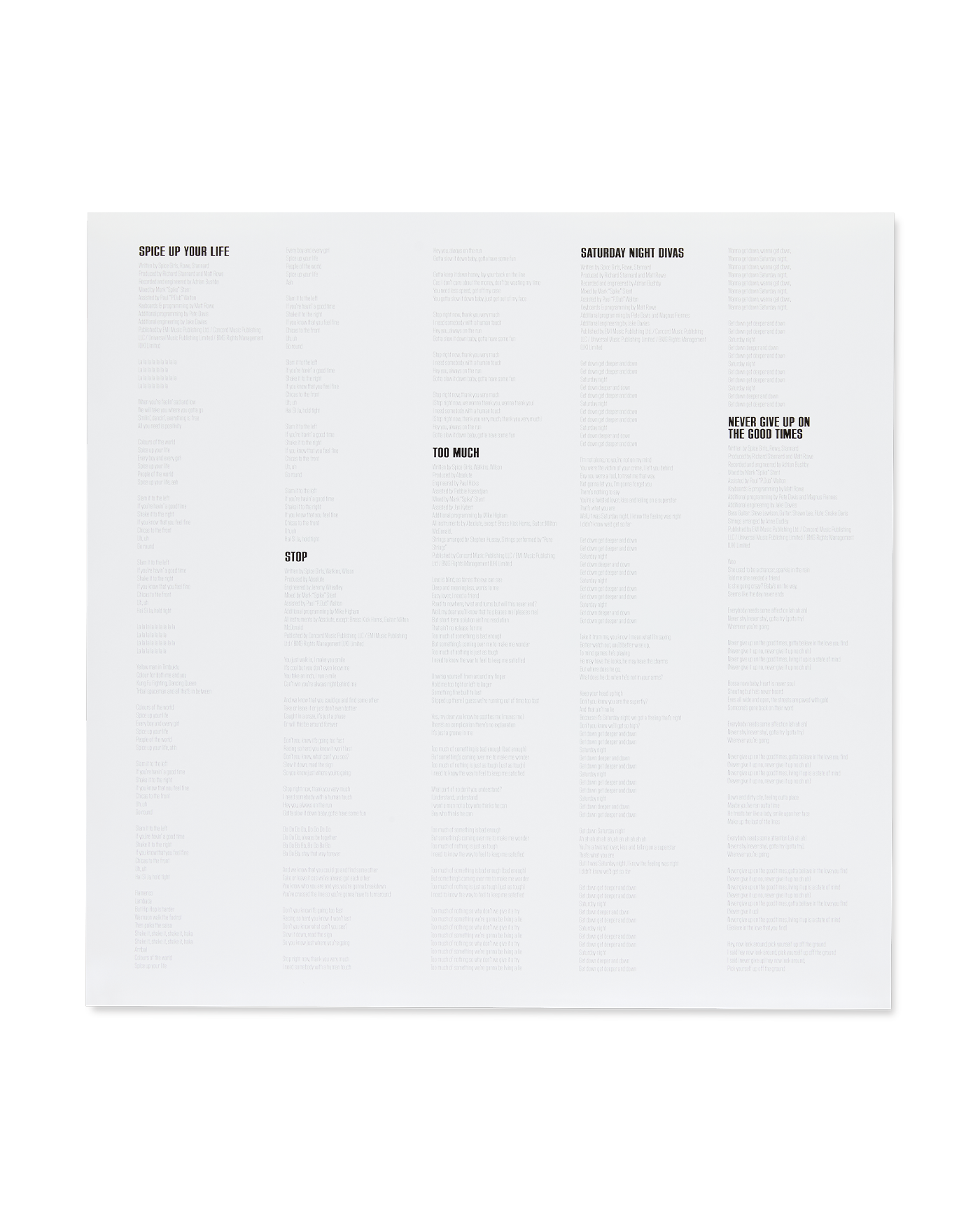 Spice Girls - Spiceworld 25: Exclusive Coloured Vinyl LP