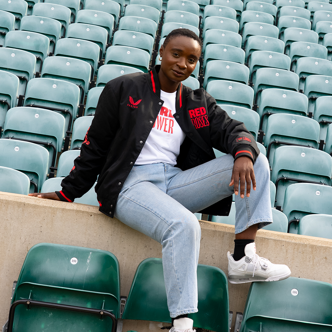 Spice Girls - Red Roses x Spice Girls Castore Bomber Jacket
