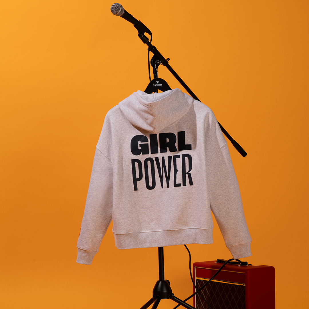 Spice Girls - Red Roses x Spice Girls Heavyweight Grey Hoodie - Junior