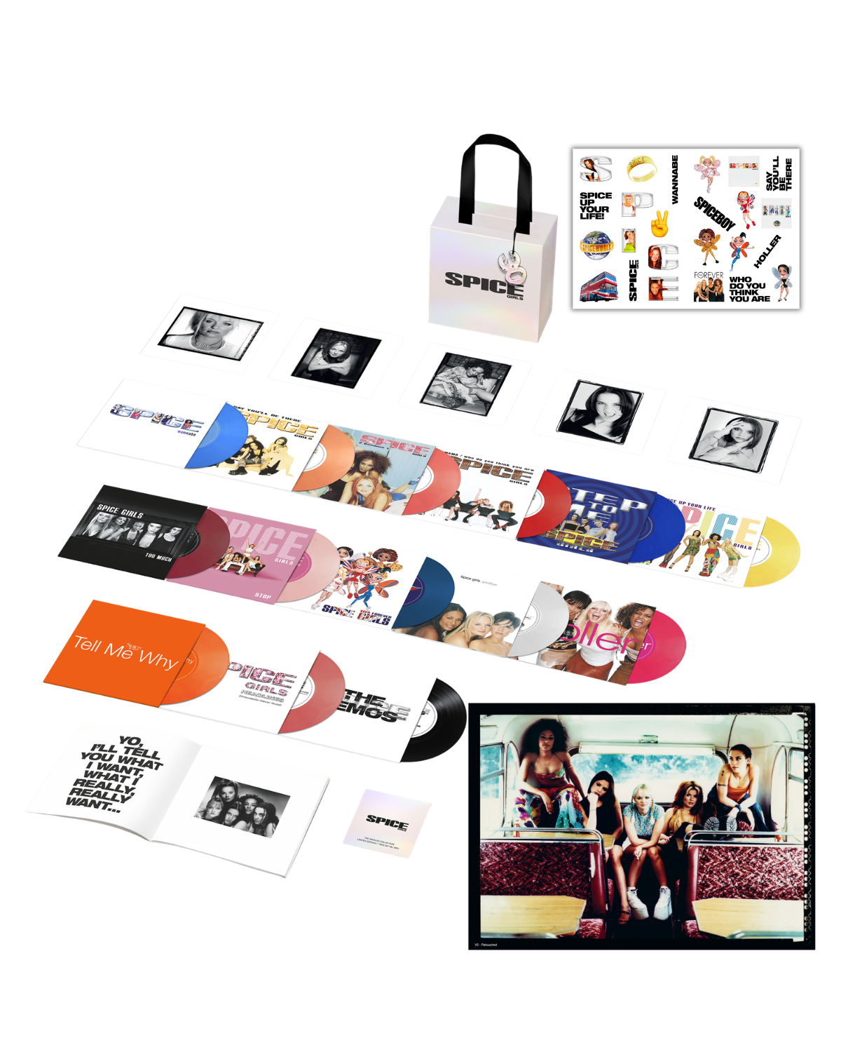 14 x 7" Coloured Vinyl Box Set + Poster