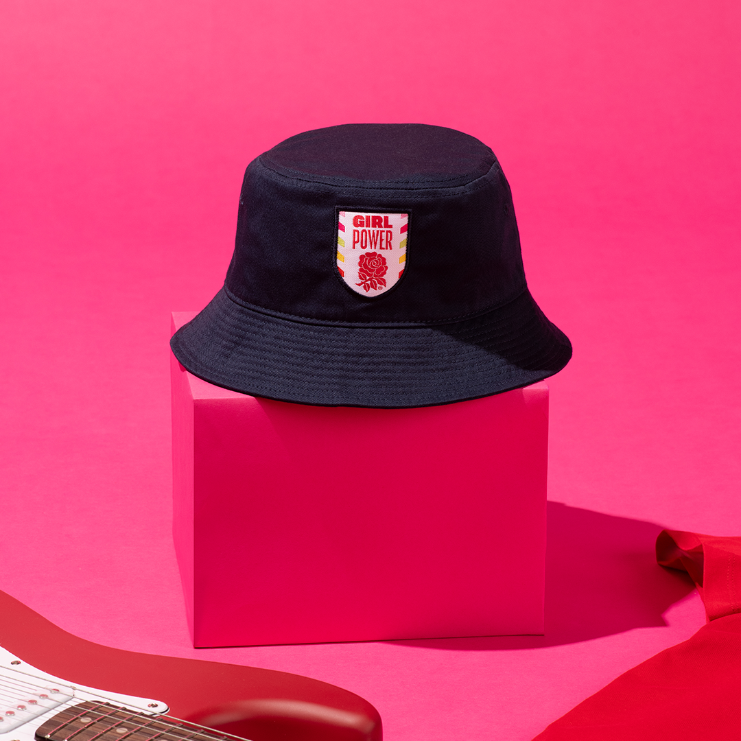 Spice Girls - Red Roses x Spice Girls Navy Bucket Hat