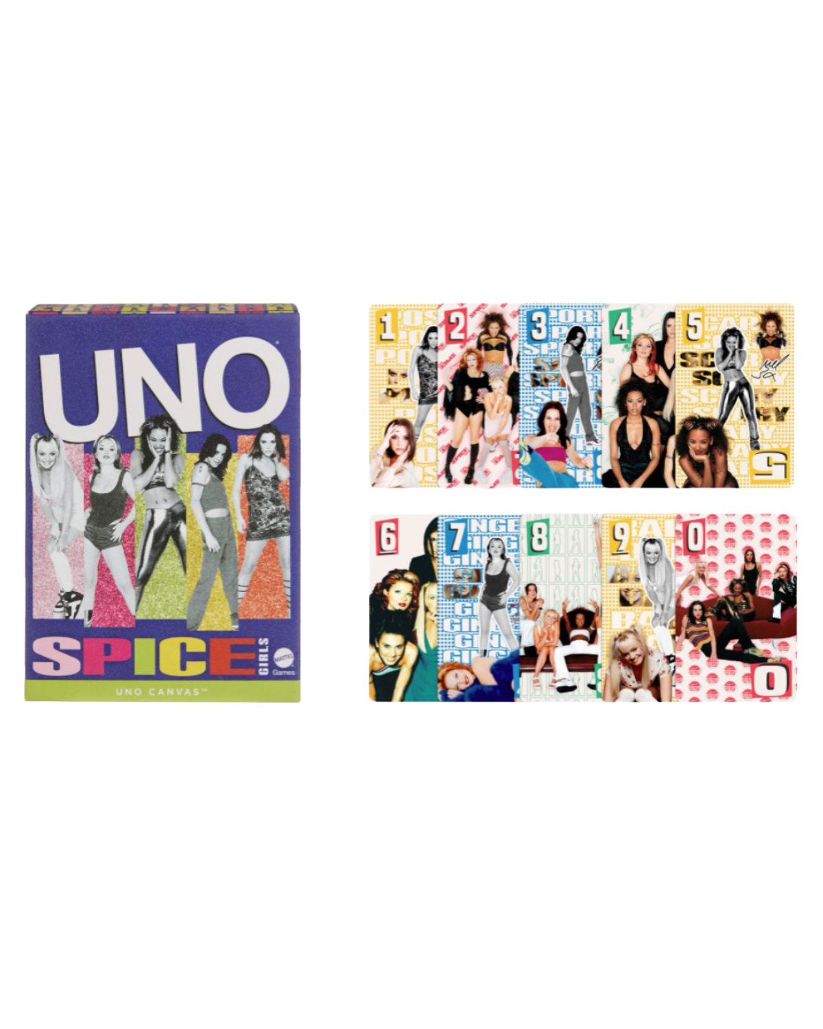 Spice Girls - UNO Canvas Spice Girls Card Game
