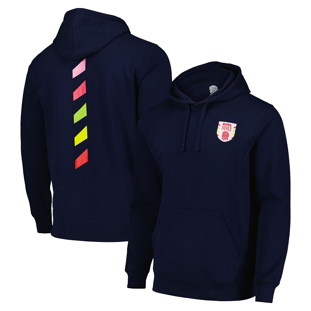 Spice Girls - Red Roses x Spice Girls Standard Fit Navy Hoodie