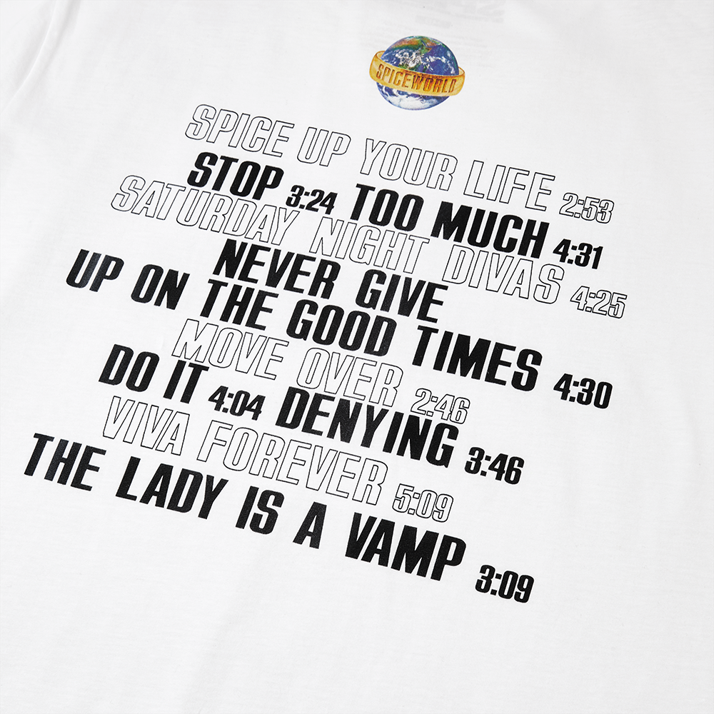 Spiceworld Album T-Shirt - Spice Girls Spiceworld Album T-Shirt - Spice Girls